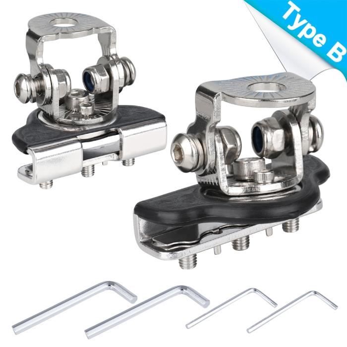 Bracket B -NAO – ampoule barre de LED de 5 pouces pour camion, montage encastré, 2 couleurs, 6 Modes, ambre blanc, 12V 24V, feu laté