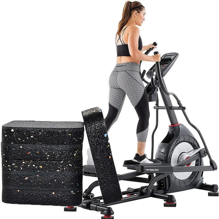 TAPIS DE COURSE YOMERA Tapis Anti Vibration,Tapis de Rondelle de Tapis de Course Épaissi Accessoires de Tapis de Sol Ta15