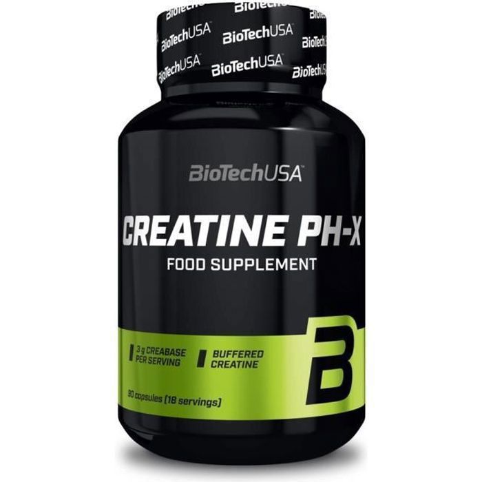 Créatine Kre-Alkalyn® Creatine pH-X - 90 Gélules