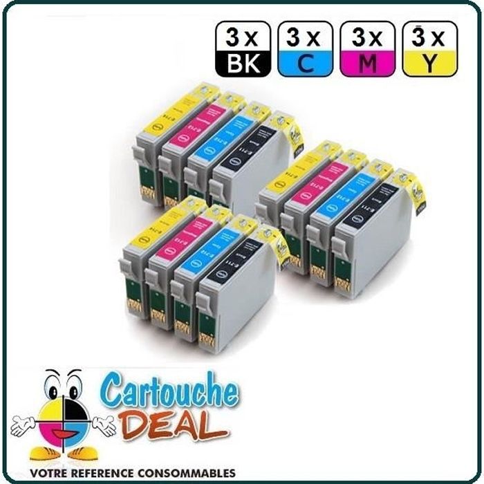 x12 SX400 SX405 SX410 SX415 SX510W Cartouche EPSON générique compatible