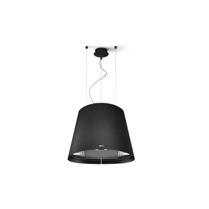 Hotte cuisine Elica suspendue inox noir JUNO Ø…