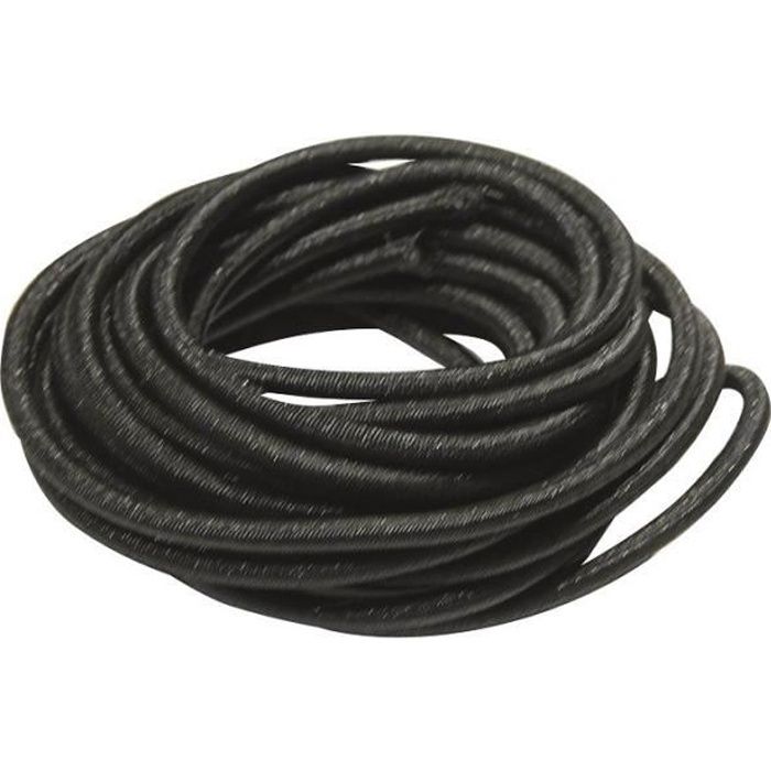 Elastique Bache 5 M - Noir