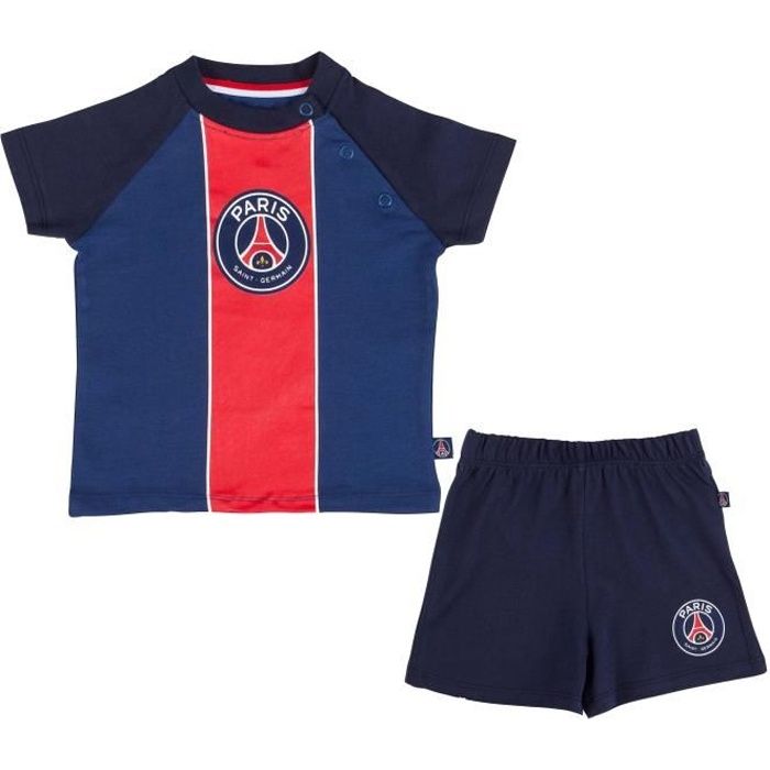 T-shirt + short PSG - Collection officielle Paris Saint Germain