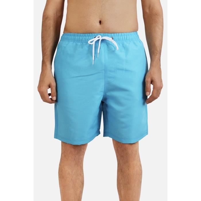 Short de bain Homme Bleu