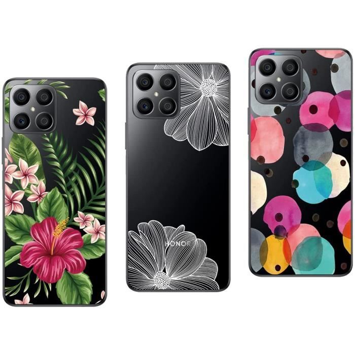 3 coques gel fantaisie pour Honor X8