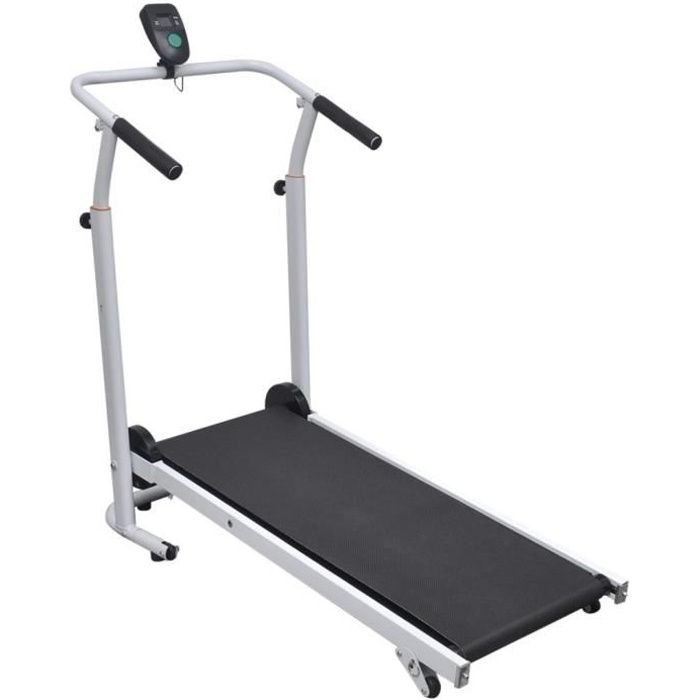 MIni Tapis de course pliant Tapis roulant 93 x 36 cm Noir