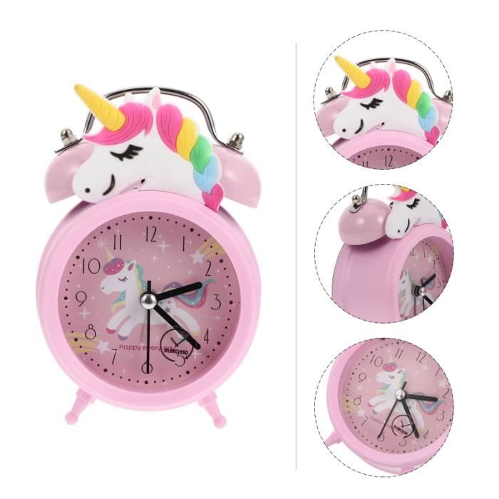 1pc enfants chambre à coucher horloge réveil pour la pièce Home Decor Enfants reveil enfant multimedia enfant