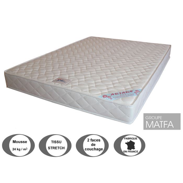 Matelas Ariane 15 cm 140 x 190 :