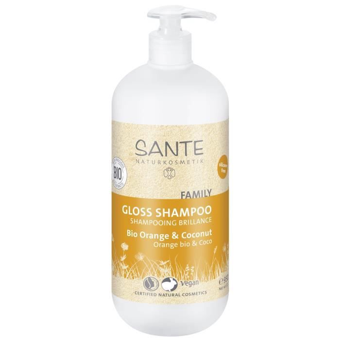 SANTE Shampooing brillance orange BIO et coco - 950 ml