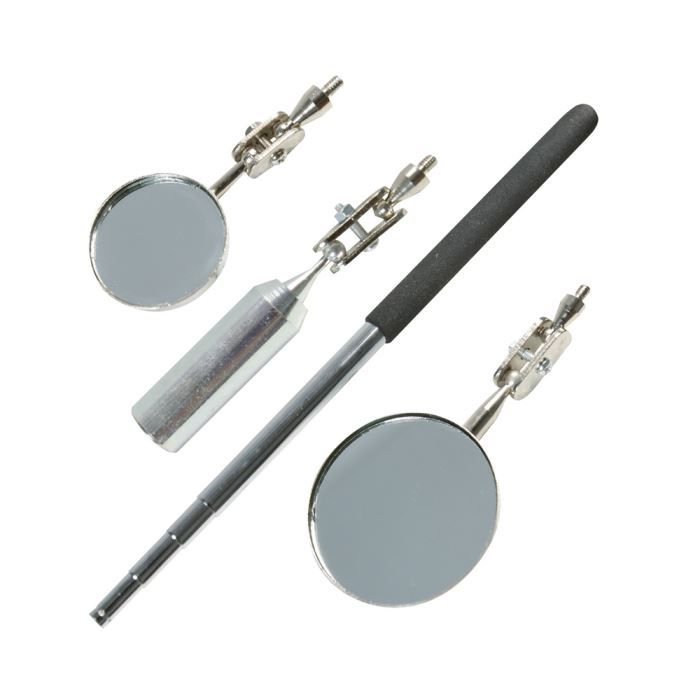 AIMANT/MIROIR TÉLESCOPIQUE 3-EN-1 800 MM SILVER…