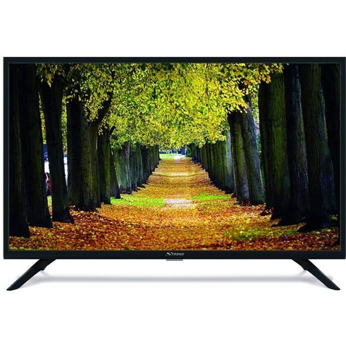 Strong SRT 32HB3003 Téléviseur LED (HDTV, HDMI, USB 2.0, 32-, 80cm, 1366x768 Pixels, HD Ready) noir