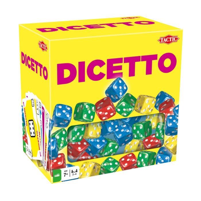 Dicetto : Le jeu des combinaisons de dés ! aille Unique Coloris Unique