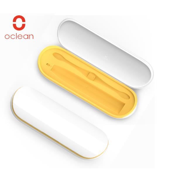 Oclean BB01 Étui de voyage brosses à dents électriques étui à brosse portable voyage d'affaires à coque dure-Orange