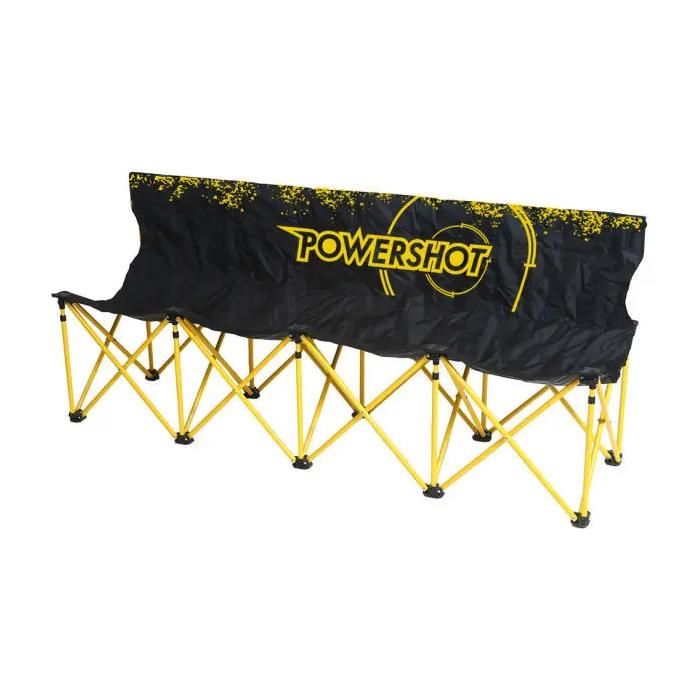 Banc de touche pliable 4 places Powershot