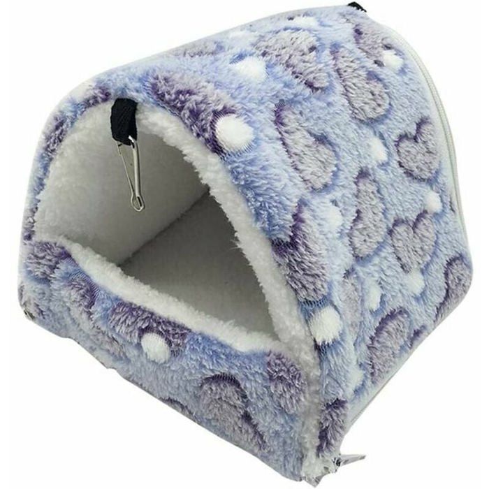 Meilleurs prix pour Couchage Rongeur Peluche Petite Maison Hamster Hamac Jouet Lit Cabane pour Cochon dInde Lapin Chinchilla Furet Violet - YYV