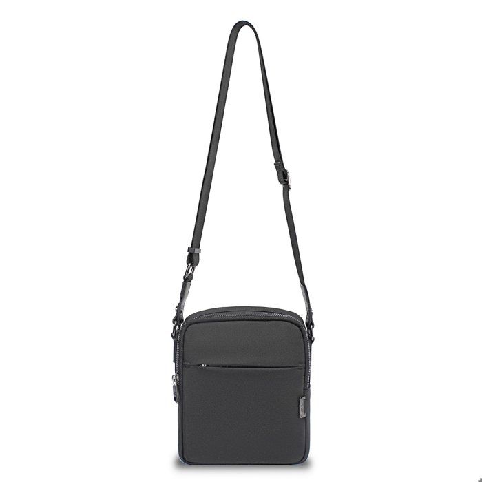 Sacoche Homme Porté travers Textile Ville - Pochette Sac Bandoulière Pratique - Couleur Bleu Sacoche Homme Porté travers Textile Ville - Pochette Sac Bandoulière Pratique - Couleur Bleu