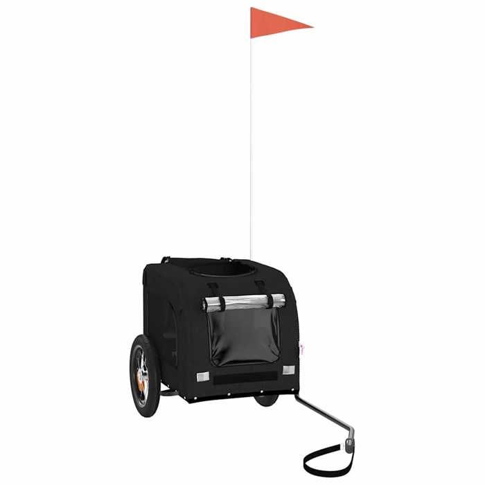 Remorque de bicyclette VENTE-FLASH - Remorque de vélo - pour animaux de compagnie noir @29008191