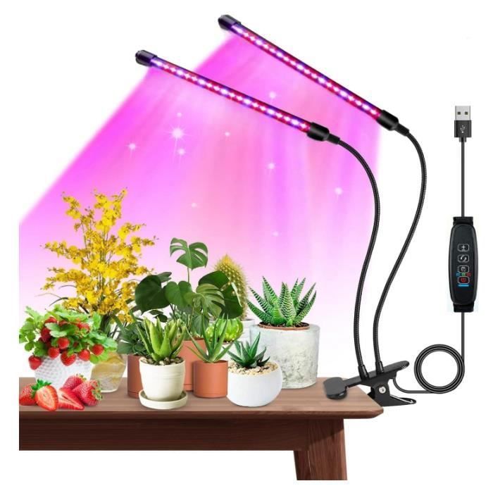 Kit Culture Intérieur Lampes De Croissance Solaires 5W - Bandes LED Pour Plantes, Spectre Complet, énergie Solaire éclairage Plante Balcon - 1