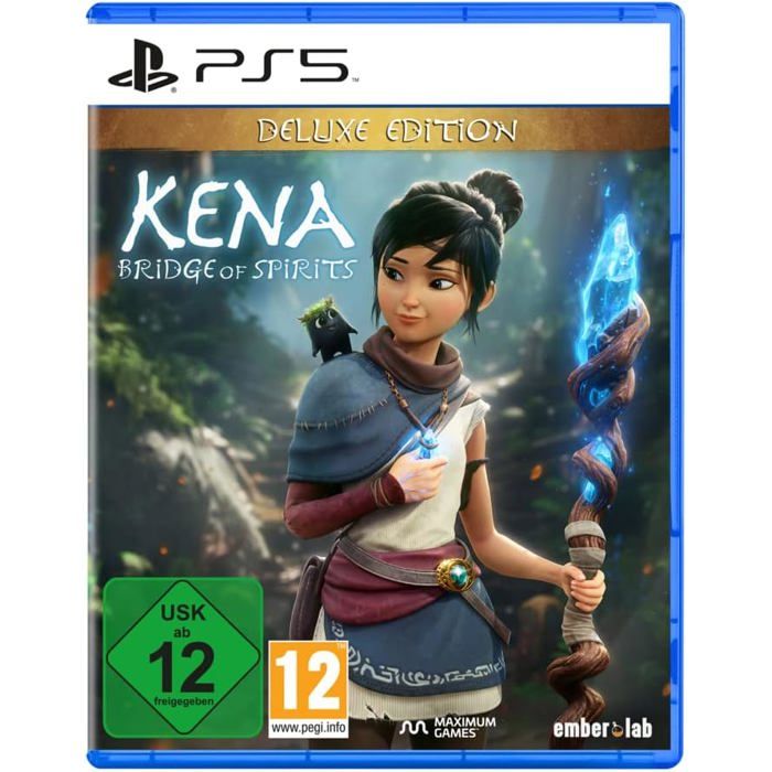 Sony Game Kena Bridge of Spirits Deluxe Edition Anglais Allemand Playstation 5