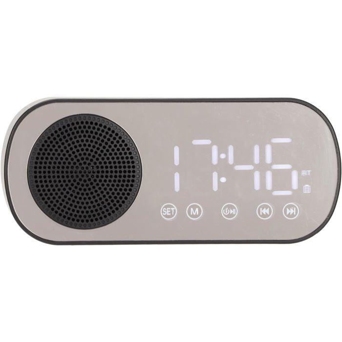 Réveil Radio Numérique AM/FM - Portable Avec écouteurs - Parfait Randonnée Voyage Radio Réveil Pocket
