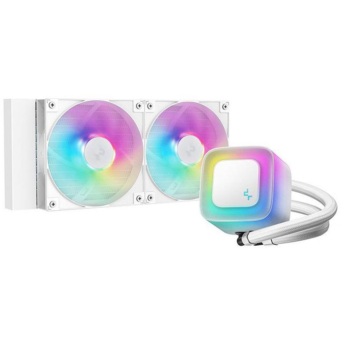 DEEPCOOL - LE240 - Watercooling AIO - 240 mm - Blanc - ARGB
