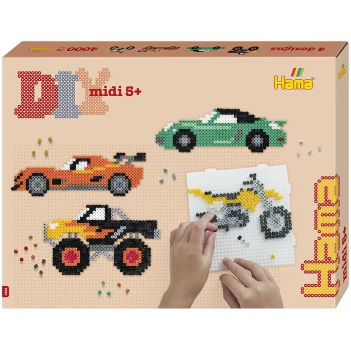 Kit 2000 Perles à repasser Licorne et Cheval HAMA : Chez Loisirs créatifs