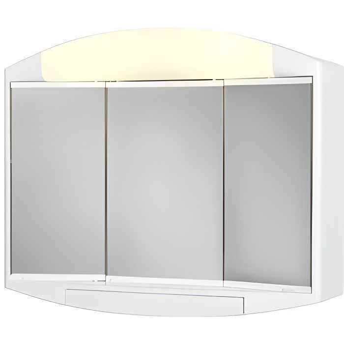 Armoire de toilette ALLIBERT BATH & DESIGN KALY 3 étagères