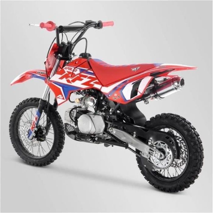 Pit bike Apollo RFZ rookie 125cc 12/14 - - sans montage et mise en routesans montage et mise en route Rouge-