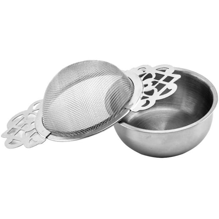 BESTonZON Lot De 20 Passoires En Acier Inoxydable Pour Théière, Filtre