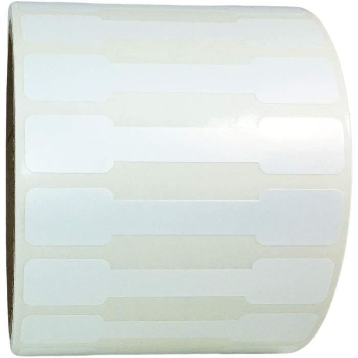 600 étiquettes Autocollantes Blanches - 1,6 X 0,75 Pouces - Pour Adresses, Prix, Classement