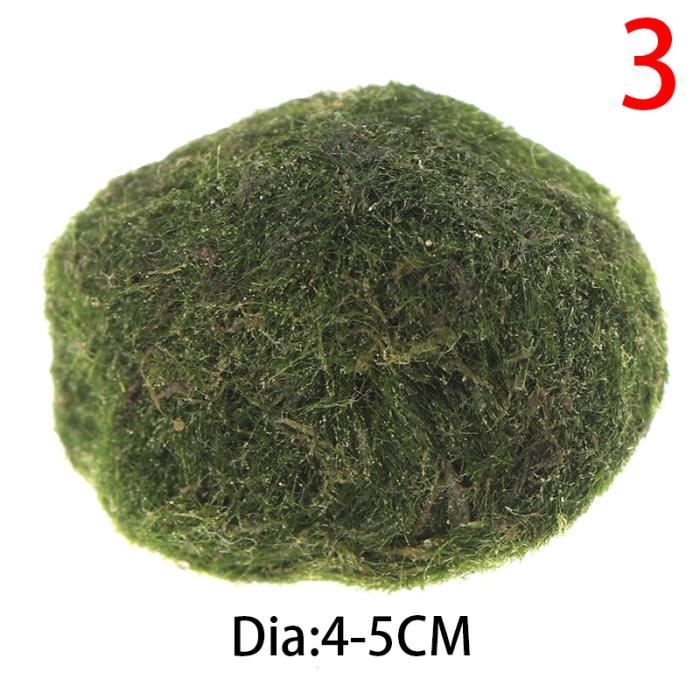 Comme pic - Boule de mousse Marimo 2CM-5CM, fausse pierre, Simulation ...
