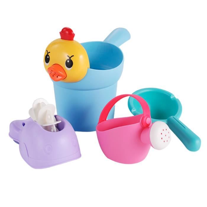 1 Ensemble De Bebe Bain Heure Jouet Drole Eau Jouet En Plein Air Plage Sable Seau Ensemble Drole Jouer Jouet Bleu 2 Cdiscount Jeux Jouets