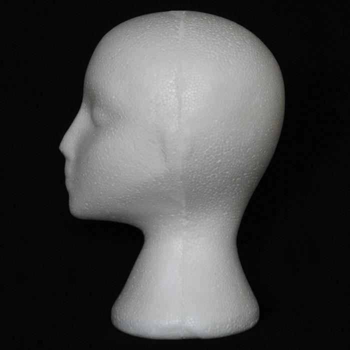 Tete a perruque polystyrene Clearance