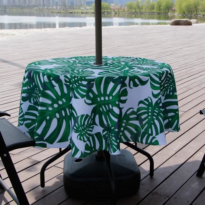 Nappe Exterieure Pour Parasol 60 Avec Fermeture A Glissiere Et
