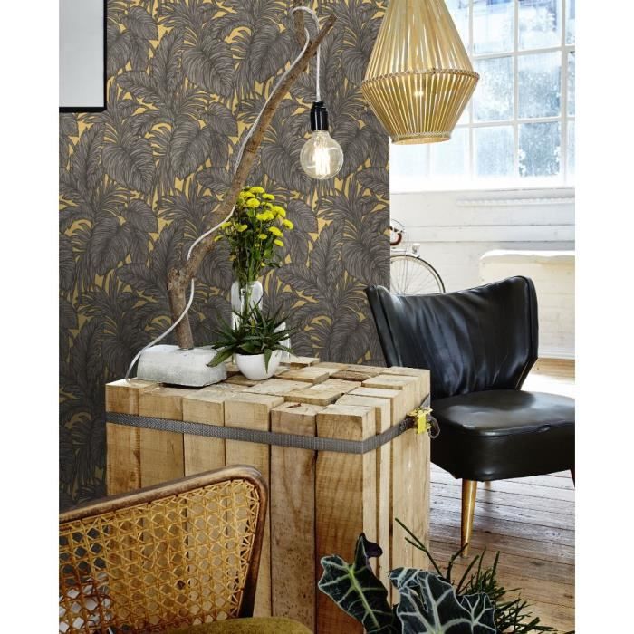 Avoir Images Papier Peint Motif Botanique De Jungle Nature Ete Non Tisse dernière salutations