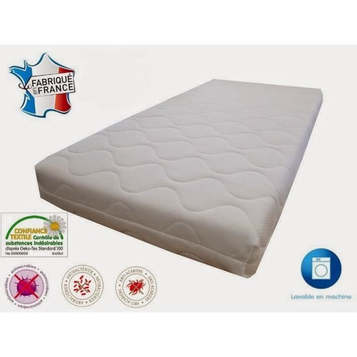 Matelas Bebe Housse Matelassee 90x150 Cdiscount Puericulture Eveil Bebe