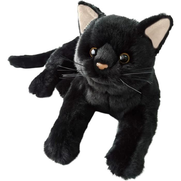 Jouet En Peluche Chat Noir, Mignon Chaton En Peluche Pour Enfants B