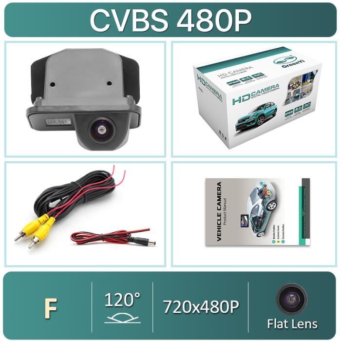 Caméra De Recul AHD/CVBS 170° - Voiture - Étanche IP68 - Guidage Distance
