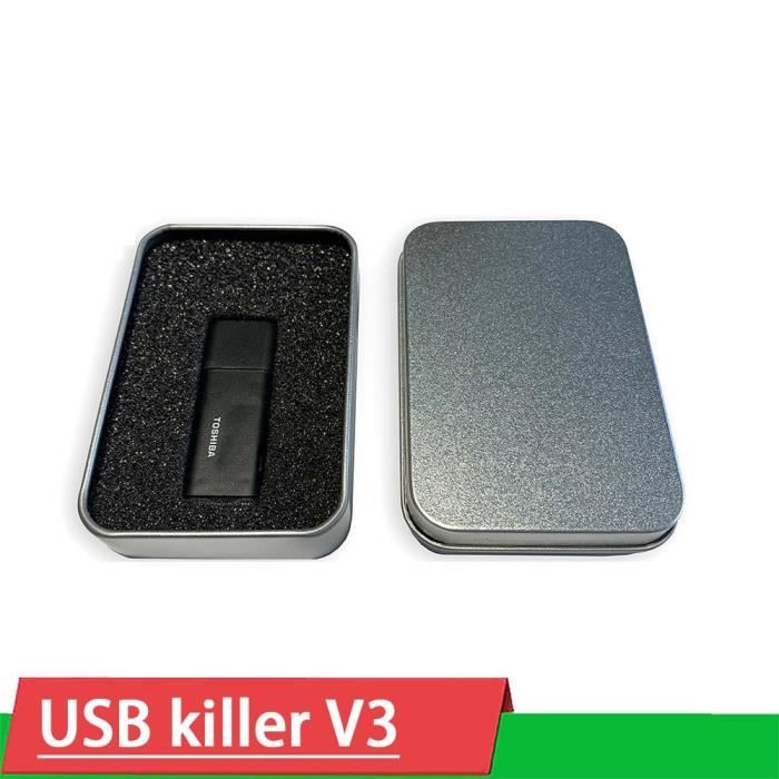 Le noir - Générateur'impulsions haute tension USB killer F-ordinateur portable PC, destruction de la carte mè