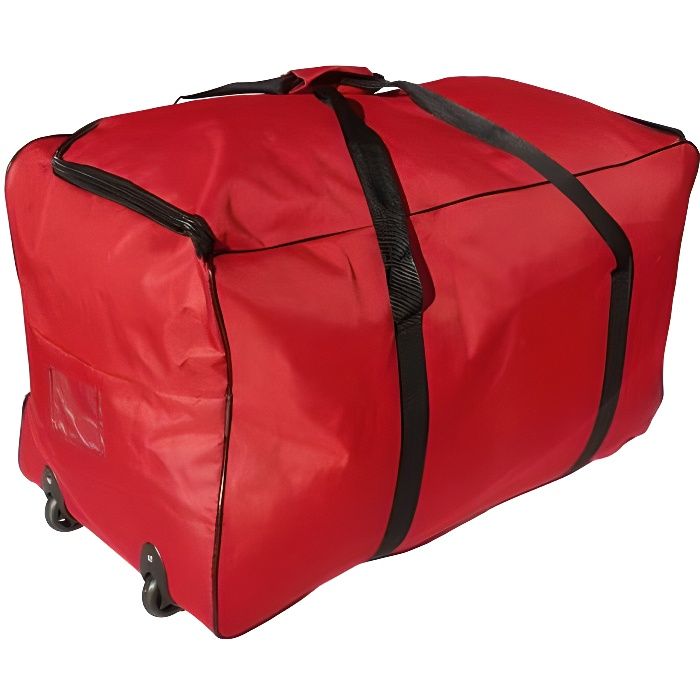 Voyage Rouge Sac Extra Grand Chariot XXL Sport de 140 litres Camping Valise Gym