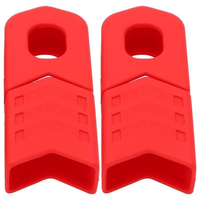 2x Vélo RISK Manivelle Bras Bottes MTB Vélo Pédalier silicone Housse de protection