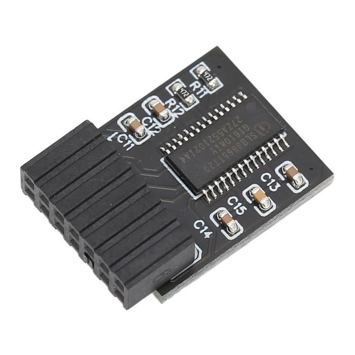 Module De Sécurité TPM 2.0 20 Broches / 14 Broches Pour Carte Mère ASUS – SPI – Neuf
