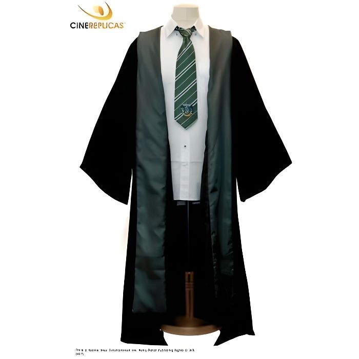 Harry Potter robe de sorcier Serpentard S Cdiscount Jeux Jouets