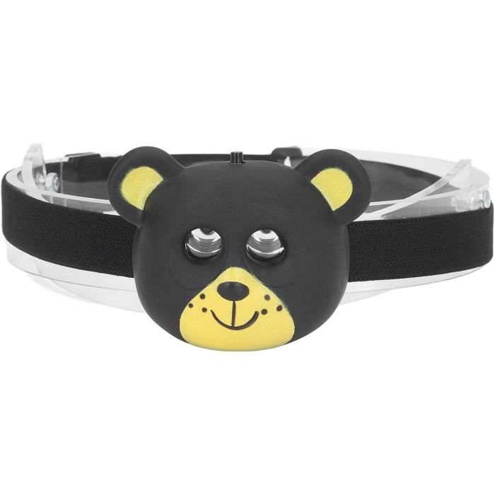 Lampe Frontale Panda DAINING - Rechargeable USB - 6 Modes LED - Pour Enfants Et Adultes - Camping Randonnée