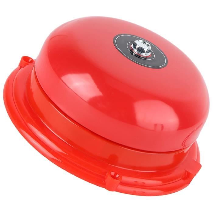 Cloche électrique Puissante 220V AC - Sonnerie Haute Décibels - Base Métal - Pour Alarme Ou Sonnette - Neuf