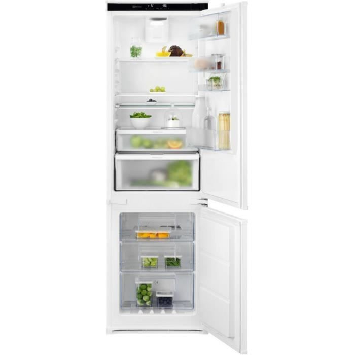Réfrigérateur combiné intégrable Electrolux ENT8TE18S3 - 256l - GreenZone