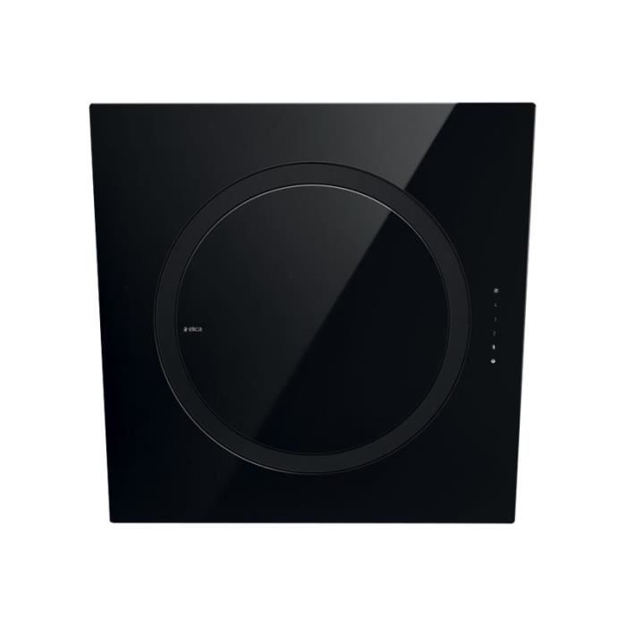 Elica Om Air BL-F-75 Hotte standard largeur : 74.9 cm evacuation & recyclage verre noir