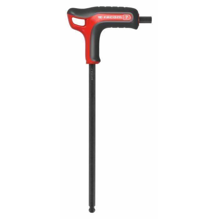 Facom clé Allen hexagonale - 6 mm Gris - vue 1