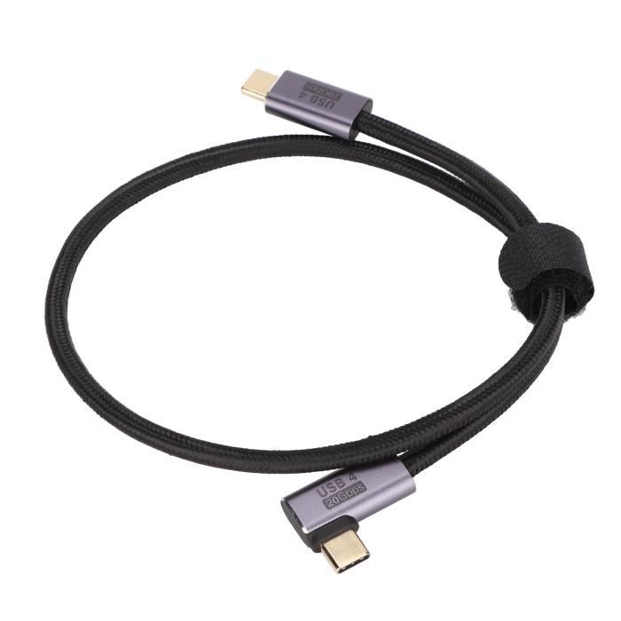 Câble Lightning vers USB de type A de 50 cm.