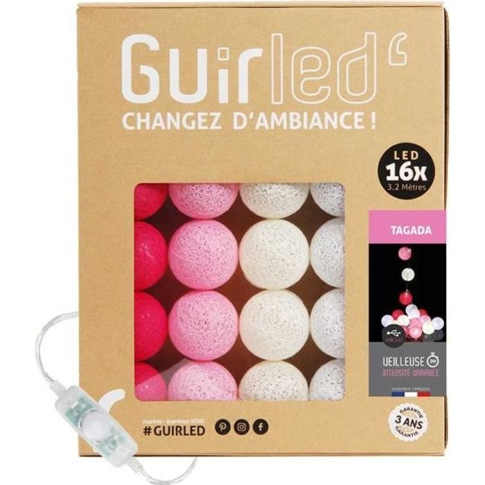 Guirlande lumineuse boules
